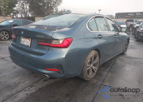 2020 BMW 330I z USA, uszkodzony, nr VIN 3MW5R1J07L8B31546